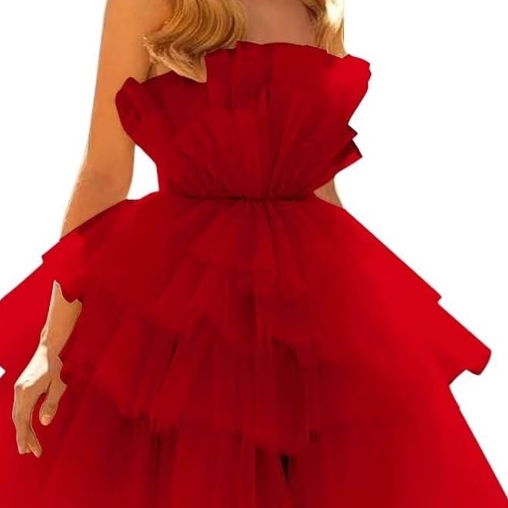 Red dress from Amazon size 2 never worn